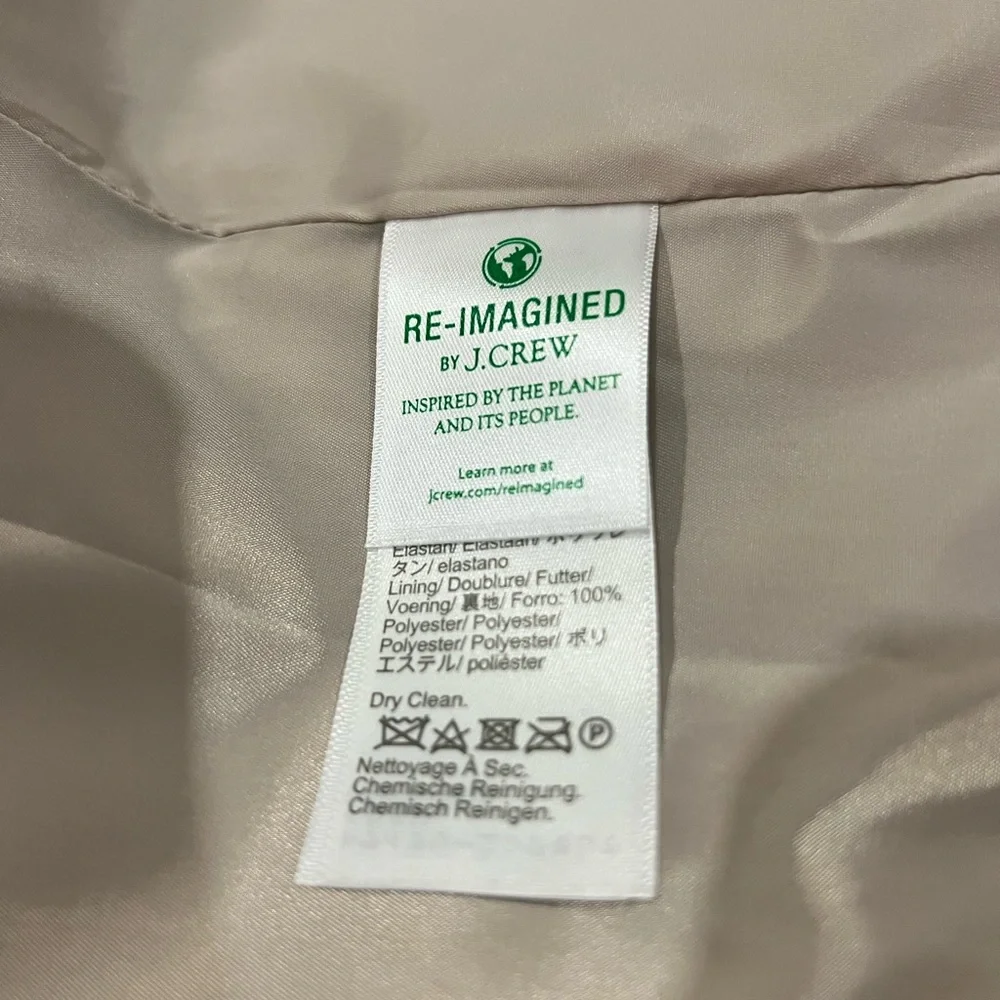 J. Crew Women's Velvet Blazer in Camel Brown - Picture 5 of 5